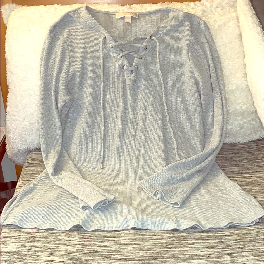 Michael Kors long lace up thermal